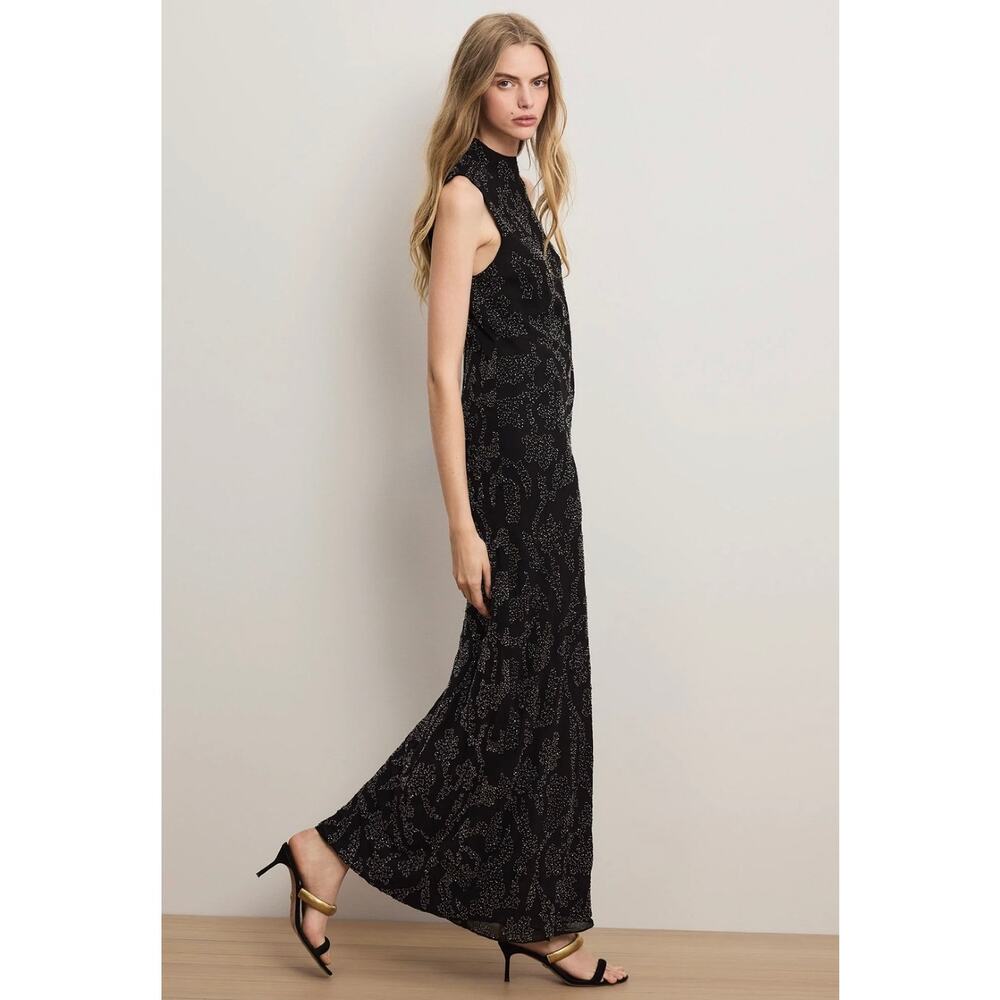 Veronica Beard Sylven Beaded Maxi Dress Size 8 / Medium - Picture 2 of 8